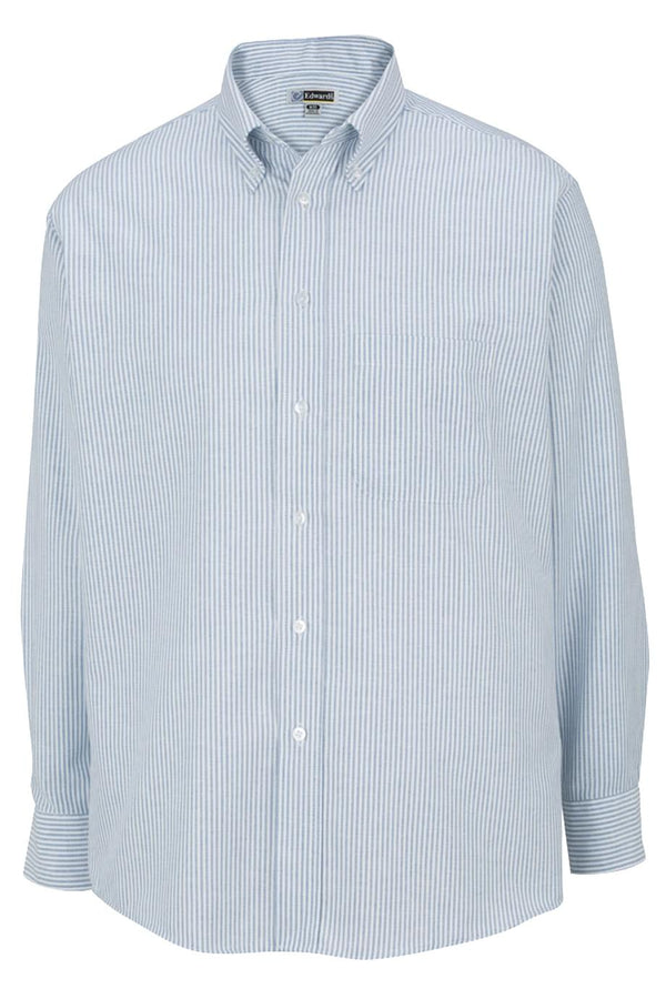 Edwards Easy Care Oxford Long Sleeve Mens Shirt [#1077].  Live Chat for Bulk Discounts