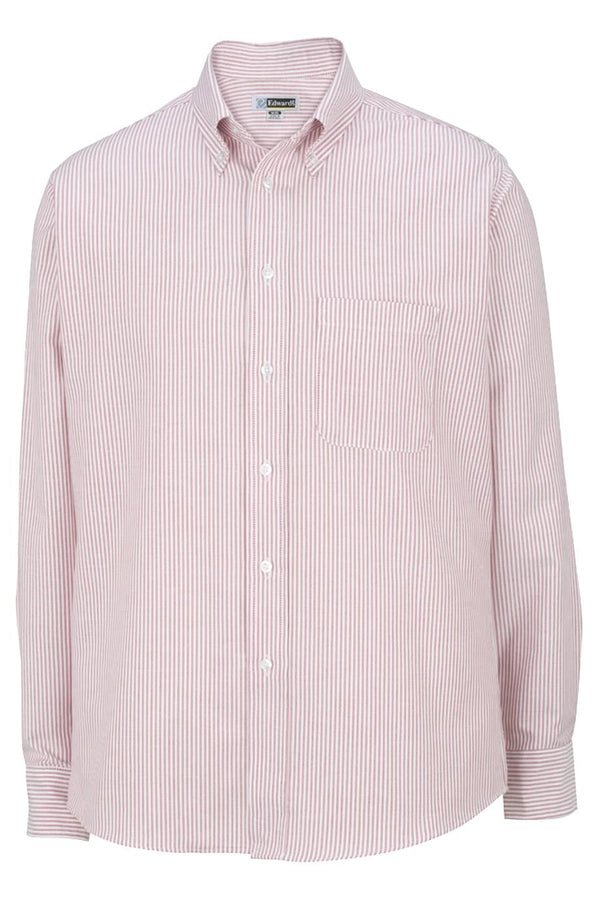 Edwards Easy Care Oxford Long Sleeve Mens Shirt [#1077].  Live Chat for Bulk Discounts