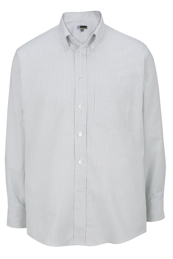 Edwards Easy Care Oxford Long Sleeve Mens Shirt [#1077].  Live Chat for Bulk Discounts