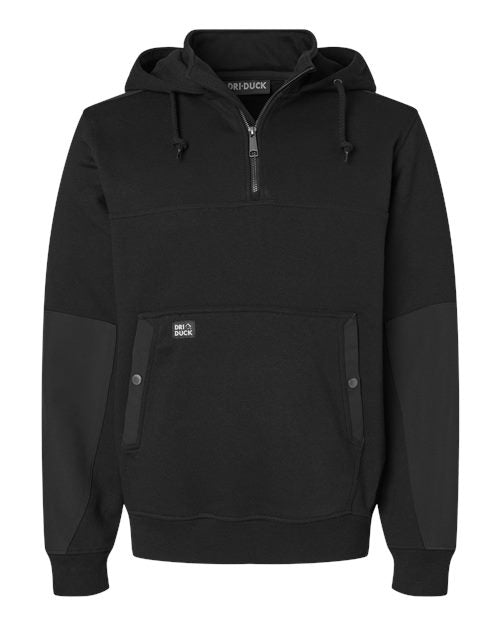 DRI DUCK Mission Quarter-Zip Hooded Pullover 7349