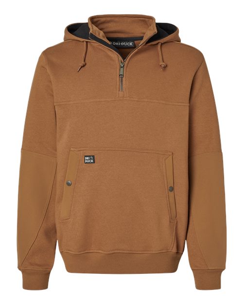 DRI DUCK Mission Quarter-Zip Hooded Pullover 7349