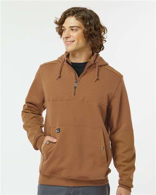 DRI DUCK Mission Quarter-Zip Hooded Pullover 7349