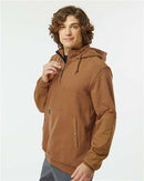 DRI DUCK Mission Quarter-Zip Hooded Pullover 7349