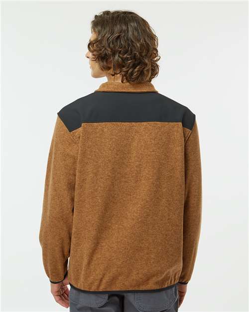DRI DUCK Ranger Melange Fleece Pullover 7353