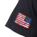 Rothco US Flag Bearded Skull T-Shirt. Item