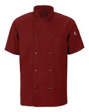 Chef Designs Mimix™ Short Sleeve Chef Coat with OilBlok 046X