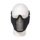 Rothco Steel Half Face Mask With Ear Guard - Black. Item
