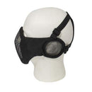 Rothco Steel Half Face Mask With Ear Guard - Black. Item