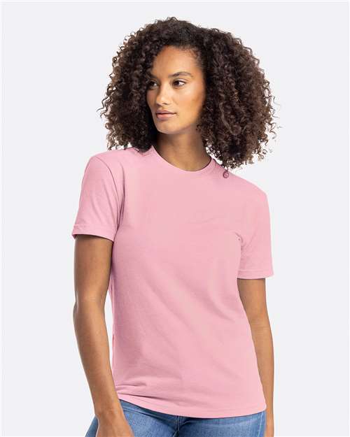 Next Level CVC T-Shirt 6210 - Heather Light Pink