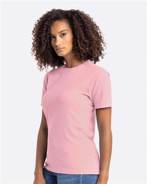 Next Level CVC T-Shirt 6210 - Heather Light Pink