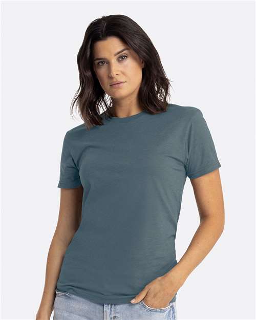 Next Level CVC T-Shirt 6210 - Heather Slate Blue