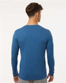 Next Level CVC Long Sleeve T-Shirt 6211 - Heather Cool Blue