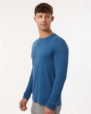 Next Level CVC Long Sleeve T-Shirt 6211 - Heather Cool Blue