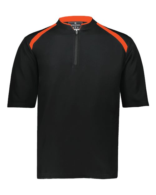 Holloway Clubhouse Short Sleeve Quarter-Zip Pullover 229581