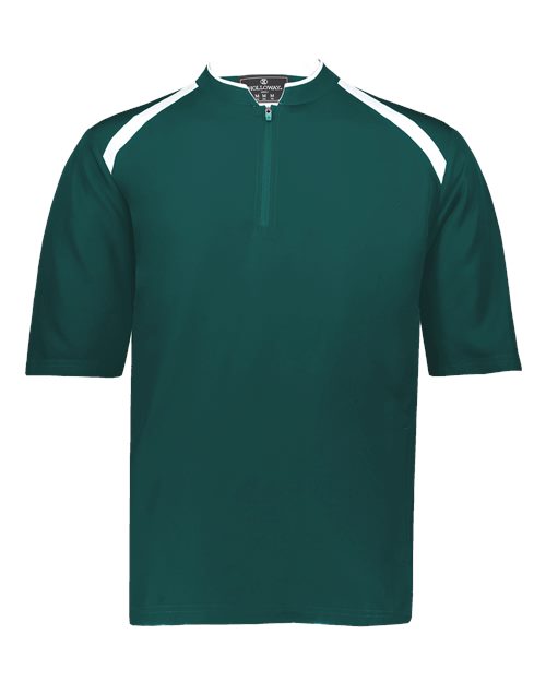 Holloway Clubhouse Short Sleeve Quarter-Zip Pullover 229581