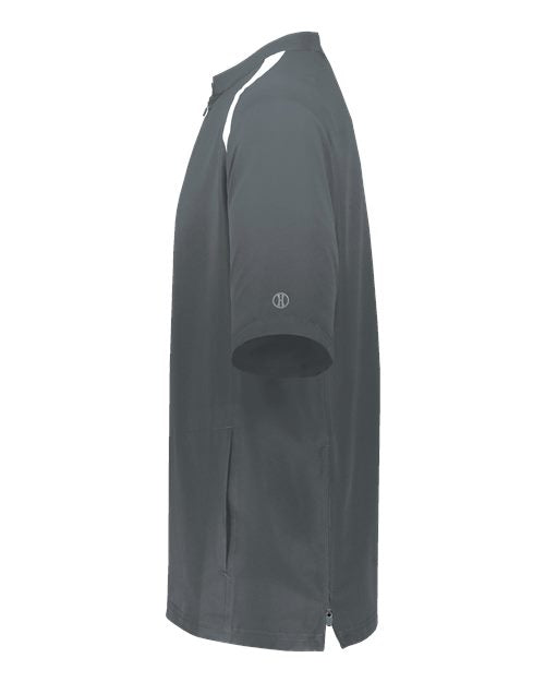 Holloway Clubhouse Short Sleeve Quarter-Zip Pullover 229581