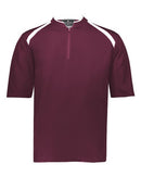Holloway Clubhouse Short Sleeve Quarter-Zip Pullover 229581