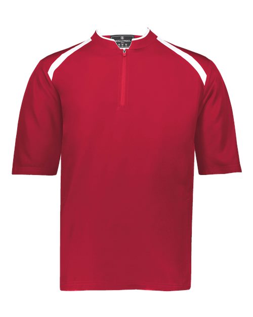 Holloway Clubhouse Short Sleeve Quarter-Zip Pullover 229581