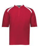 Holloway Clubhouse Short Sleeve Quarter-Zip Pullover 229581