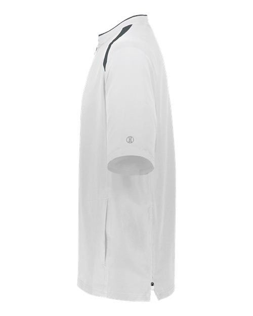 Holloway Youth Clubhouse Short Sleeve Quarter-Zip Pullover 229681