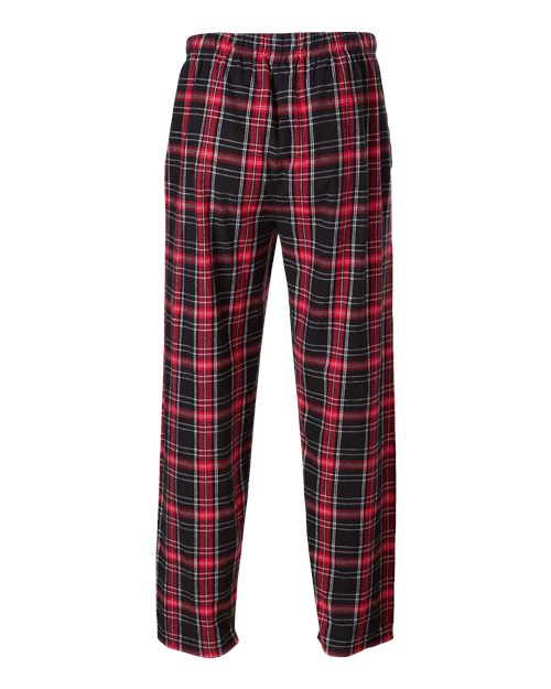 Boxercraft Harley Flannel Pants BM6624 - Black/ Red Kingston Plaid