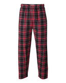 Boxercraft Harley Flannel Pants BM6624 - Black/ Red Kingston Plaid