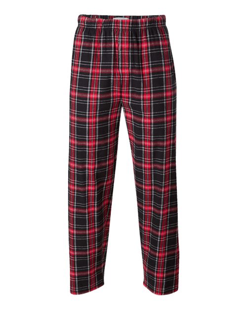 Boxercraft Harley Flannel Pants BM6624 - Black/ Red Kingston Plaid