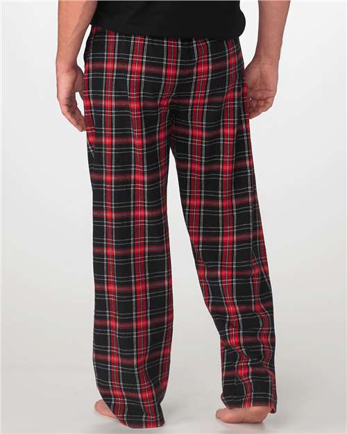 Boxercraft Harley Flannel Pants BM6624 - Black/ Red Kingston Plaid