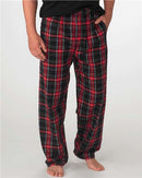 Boxercraft Harley Flannel Pants BM6624 - Black/ Red Kingston Plaid