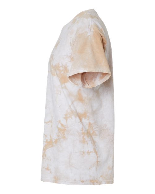 Dyenomite Crystal Tie-Dyed T-Shirt 200CR - Sand