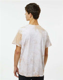 Dyenomite Crystal Tie-Dyed T-Shirt 200CR - Sand