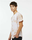 Dyenomite Crystal Tie-Dyed T-Shirt 200CR - Sand