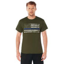 Rothco Thin Blue Line T-Shirt. Item