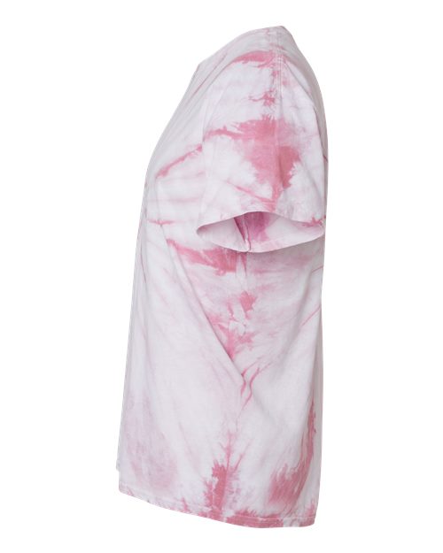 Dyenomite Cyclone Pinwheel Tie-Dyed T-Shirt 200CY - Rose