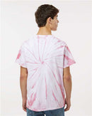 Dyenomite Cyclone Pinwheel Tie-Dyed T-Shirt 200CY - Rose