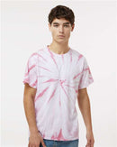 Dyenomite Cyclone Pinwheel Tie-Dyed T-Shirt 200CY - Rose