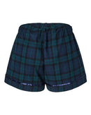 Boxercraft Women's Flannel Shorts BW6501 - Scottish Tartan