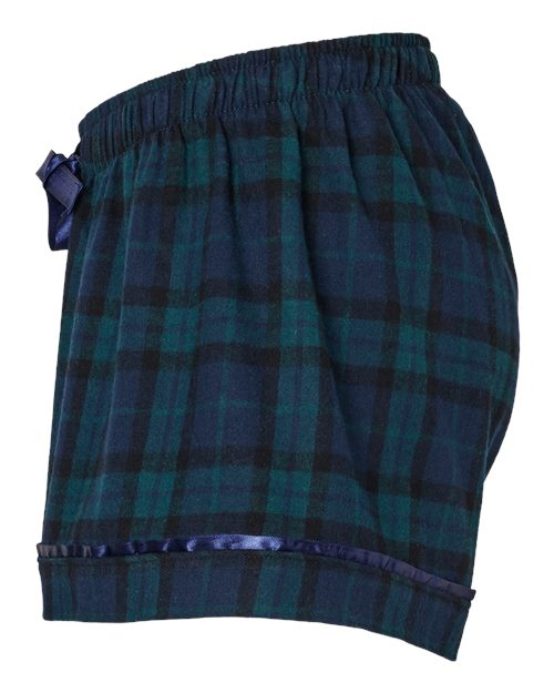 Boxercraft Women's Flannel Shorts BW6501 - Scottish Tartan