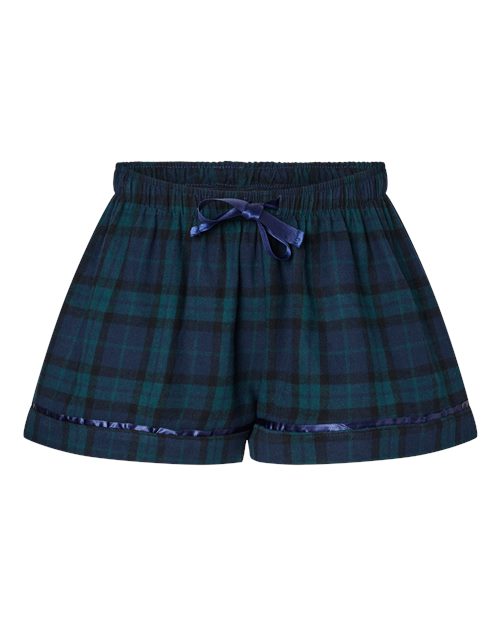 Boxercraft Women's Flannel Shorts BW6501 - Scottish Tartan