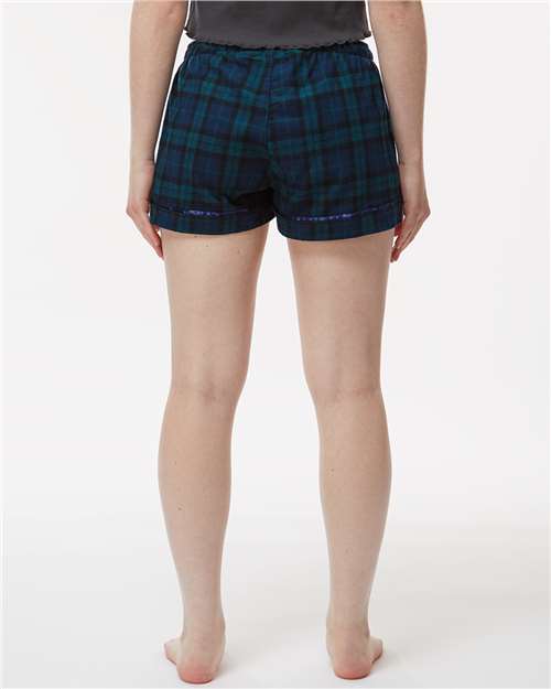 Boxercraft Women's Flannel Shorts BW6501 - Scottish Tartan