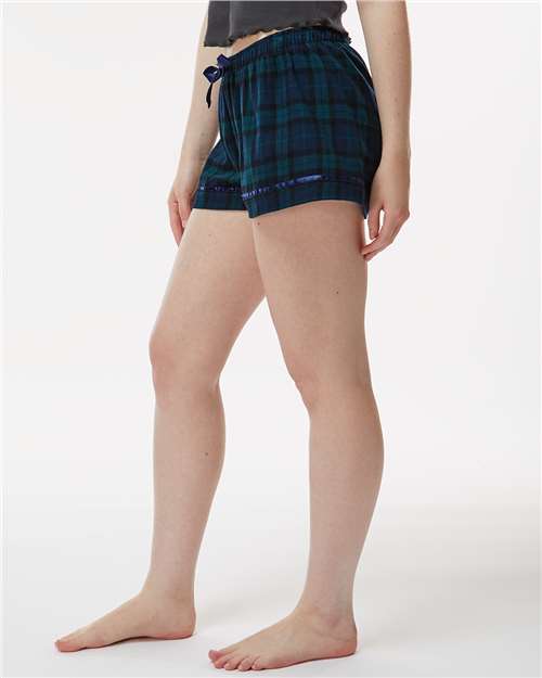 Boxercraft Women's Flannel Shorts BW6501 - Scottish Tartan