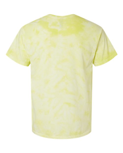 Dyenomite Crystal Tie-Dyed T-Shirt 200CR - Citron