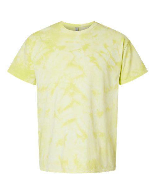 Dyenomite Crystal Tie-Dyed T-Shirt 200CR - Citron