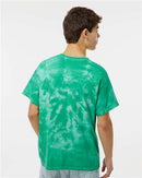 Dyenomite Crystal Tie-Dyed T-Shirt 200CR - Emerald