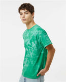 Dyenomite Crystal Tie-Dyed T-Shirt 200CR - Emerald