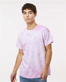 Dyenomite Crystal Tie-Dyed T-Shirt 200CR - Lilac