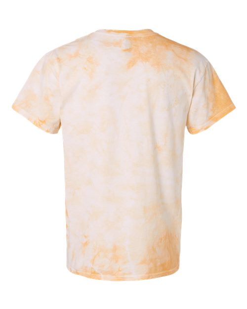 Dyenomite Crystal Tie-Dyed T-Shirt 200CR - Tangerine