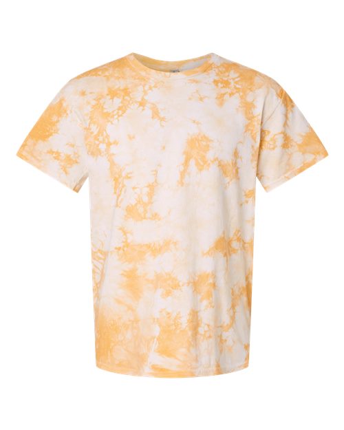 Dyenomite Crystal Tie-Dyed T-Shirt 200CR - Tangerine