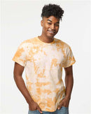 Dyenomite Crystal Tie-Dyed T-Shirt 200CR - Tangerine