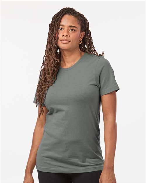 Tultex Combed Cotton T-Shirt 602 - Charcoal Grey